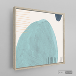 Cargar imagen en el visor de la galería, Tríptico Abstracto Azul
