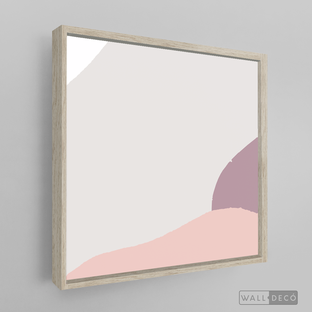 Cuadro Moderno Formas Oblicuo