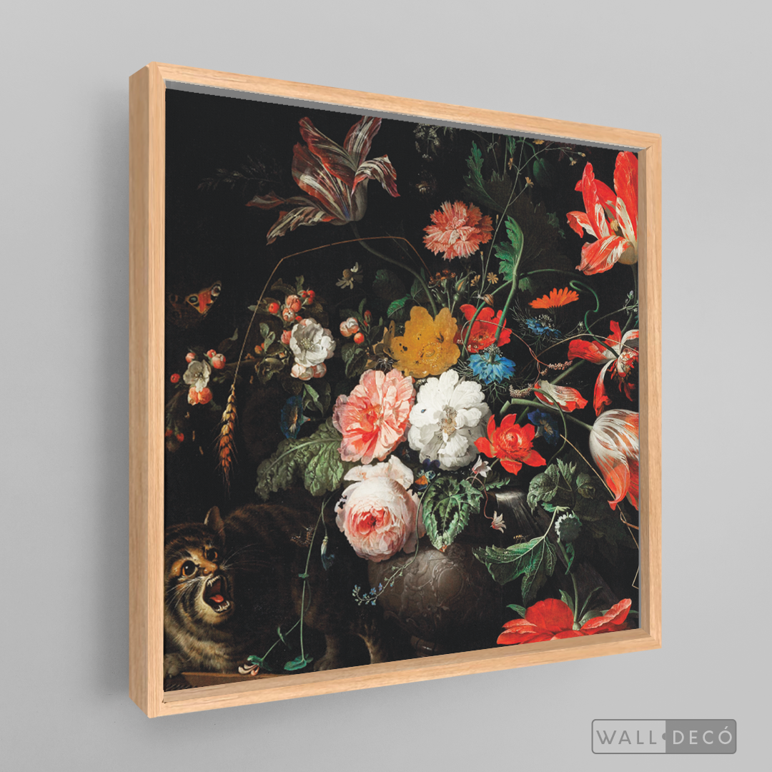 Cuadro Arte Black Rose