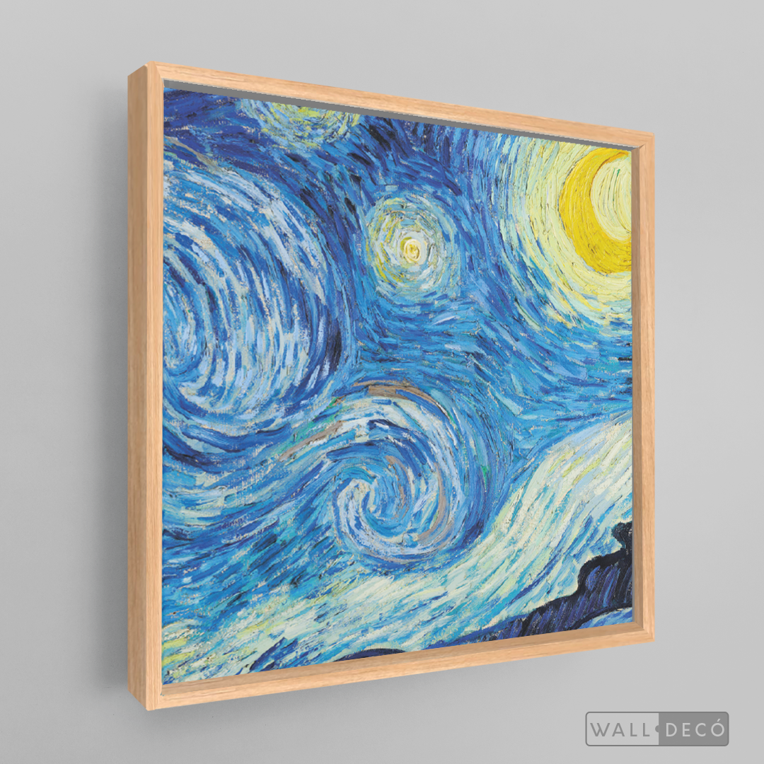 Cuadro Arte Noche estrellada Van Gogh (B)