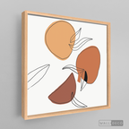Cuadro Minimalista Cerezas