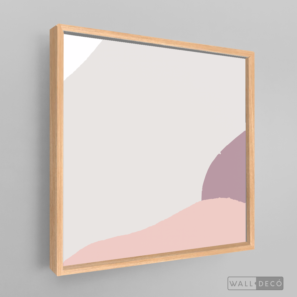 Cuadro Moderno Formas Oblicuo