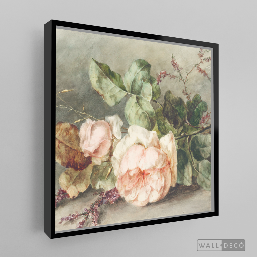 Cuadro Arte Vintage Rose