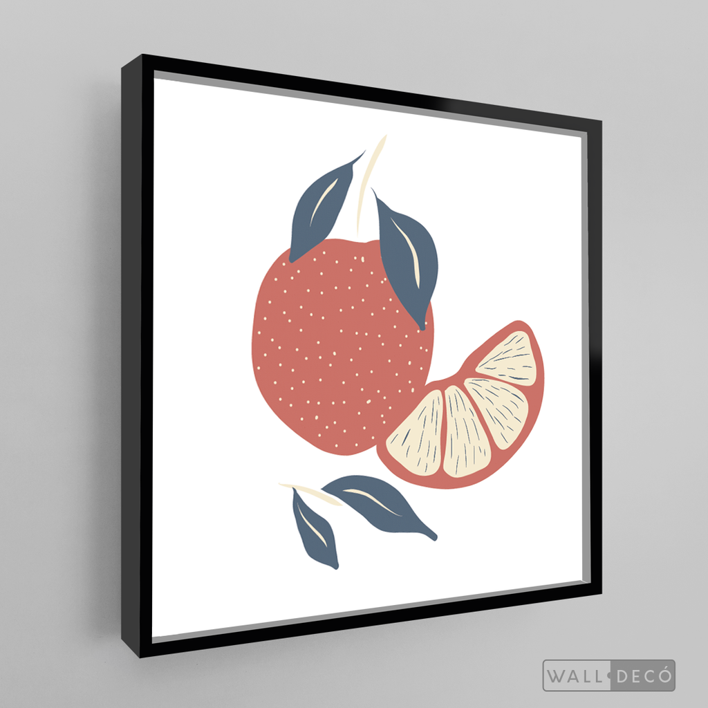 Cuadro Boho Naranja