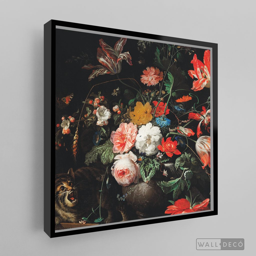 Cuadro Arte Black Rose