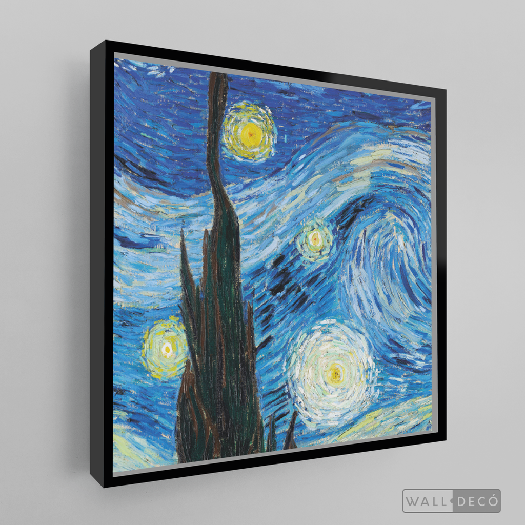 Cuadro Arte Noche estrellada Van Gogh (A)