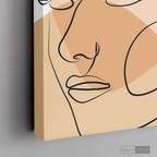 Cuadro Face Line Mujeres