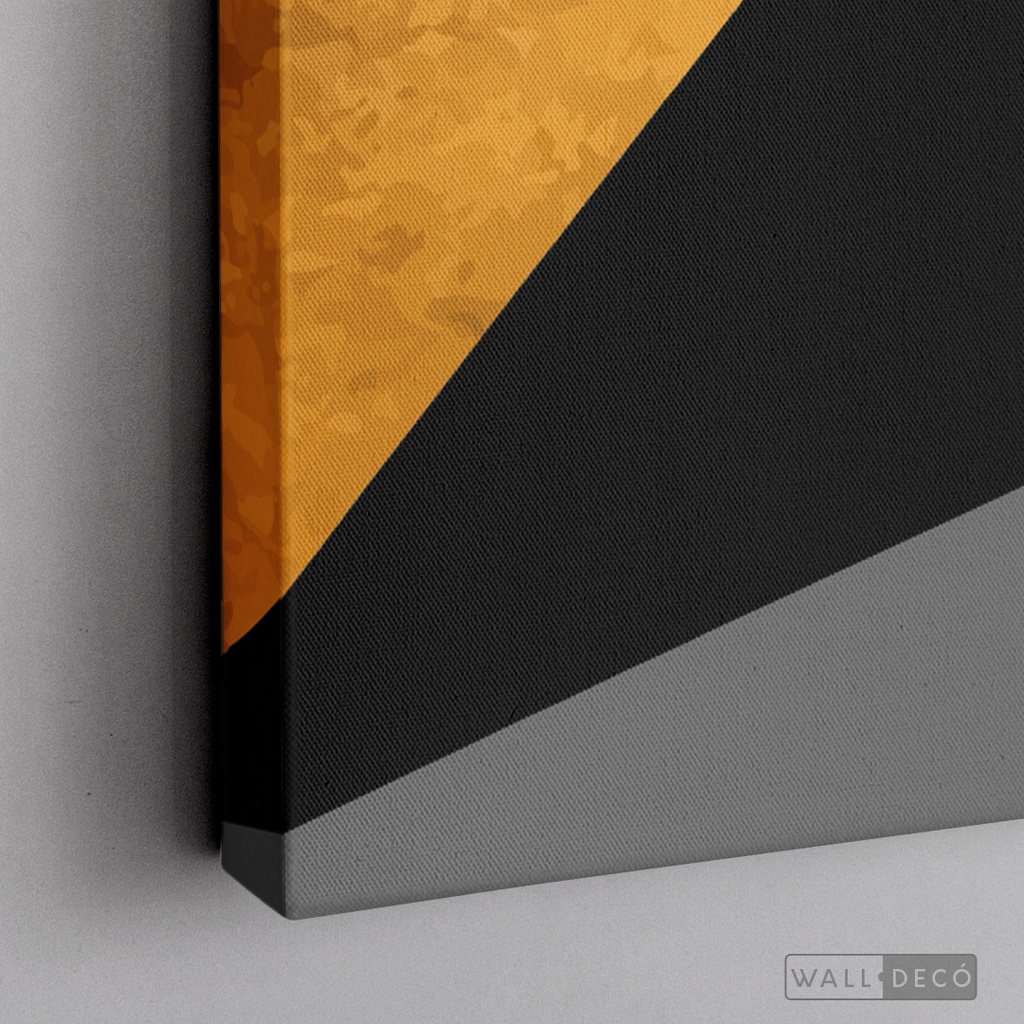 Cuadro Abstracto Prisma Triangular