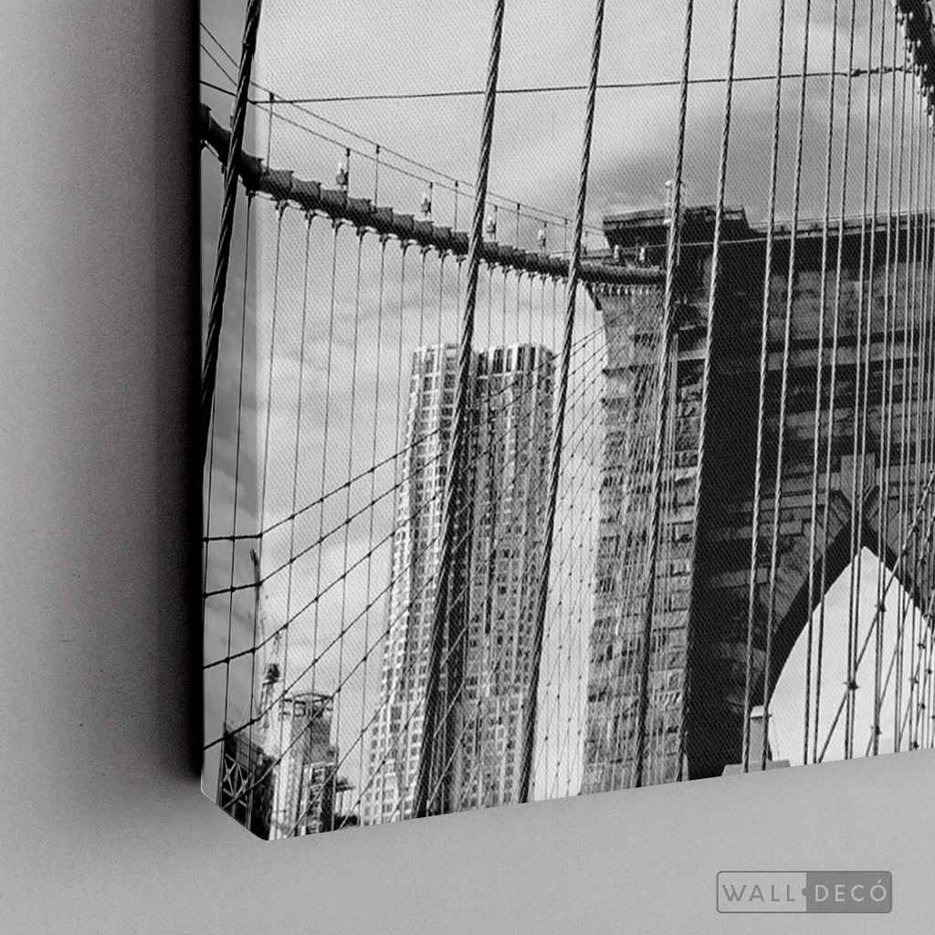 Cuadro New York Brooklyn Bridge Vertical