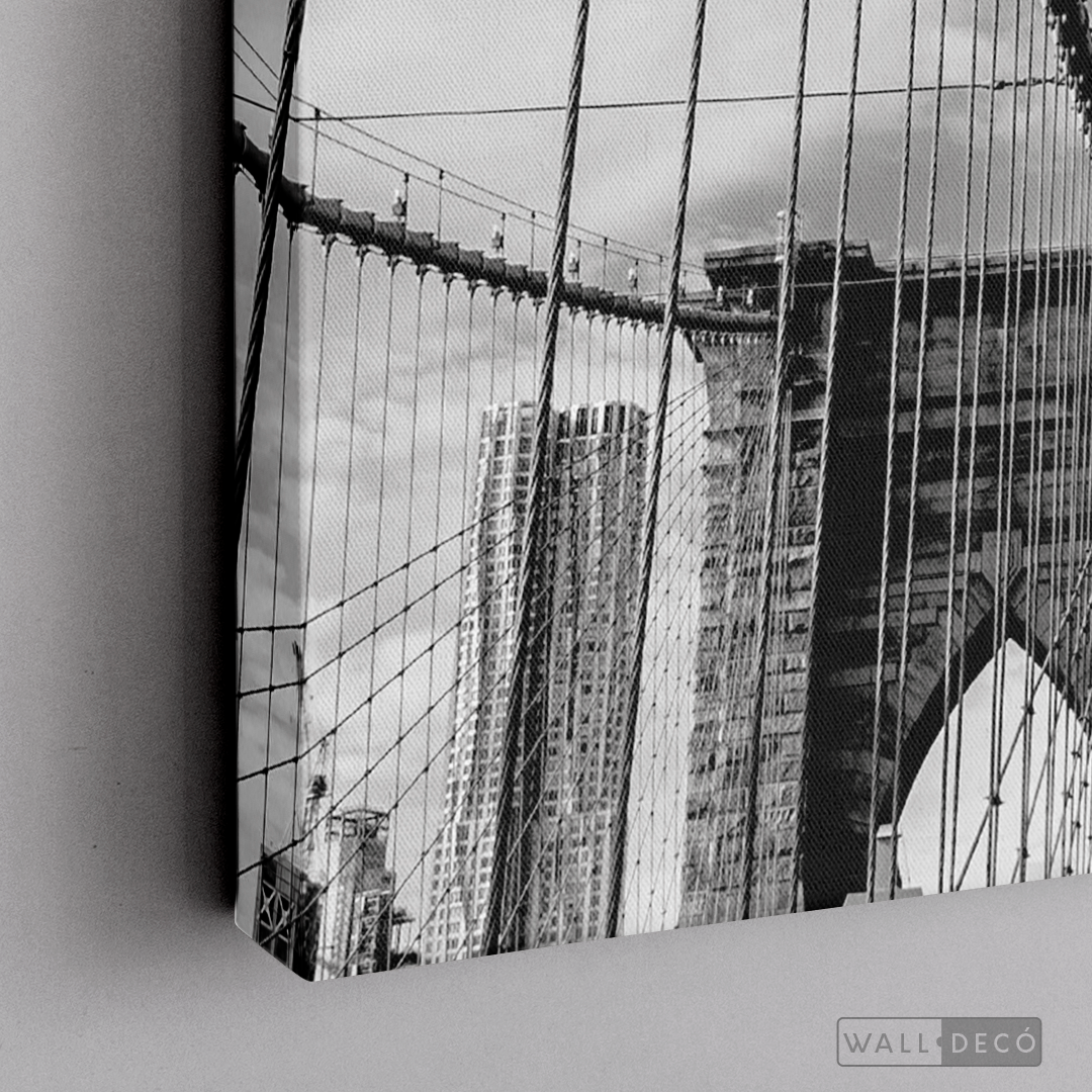 Cuadro New York Brooklyn Bridge Vertical