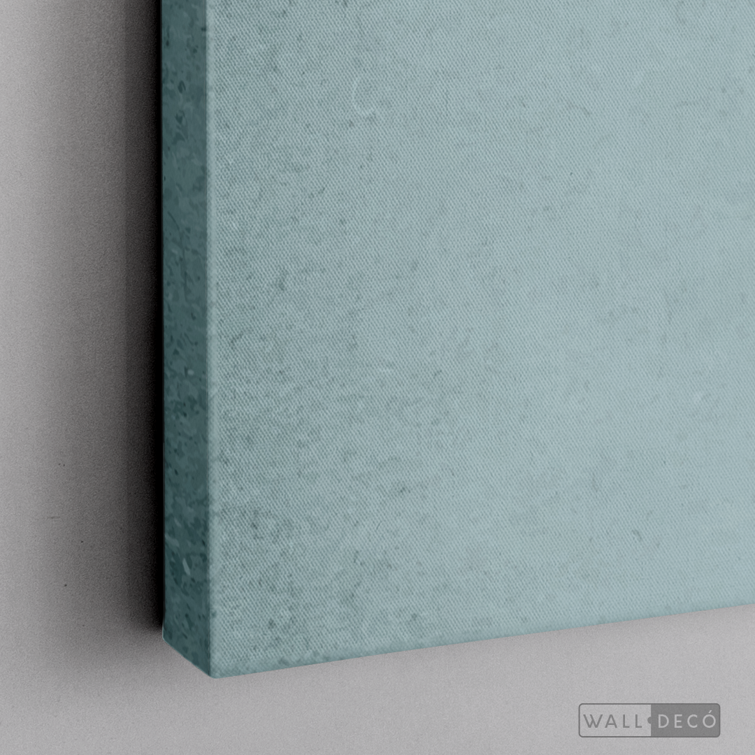 Cuadro Minimalista Pájaros en Azul