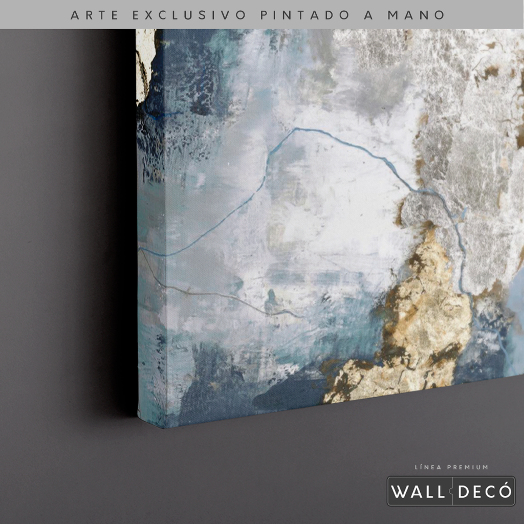 Arte Pintado a Mano Estrella y Alma Horizontal
