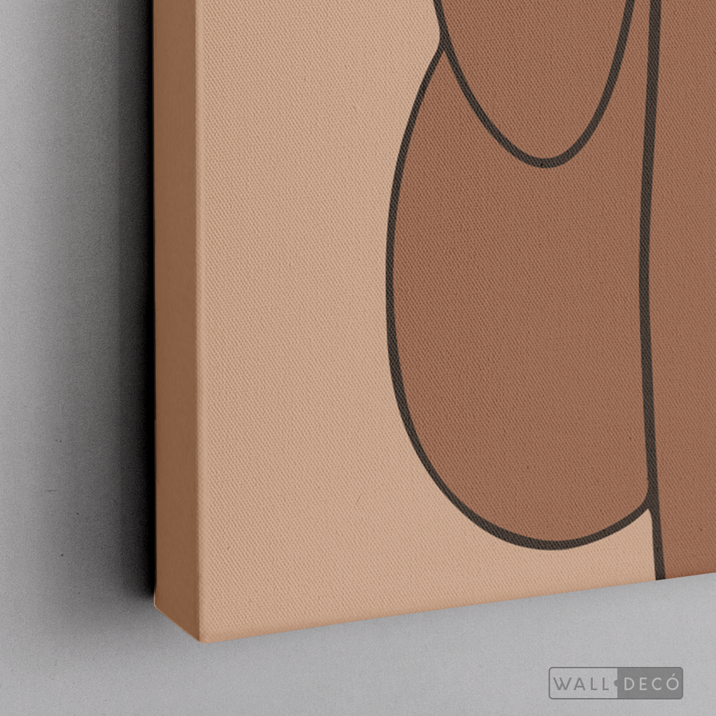 Cuadro Minimalista Figura Humana Tres