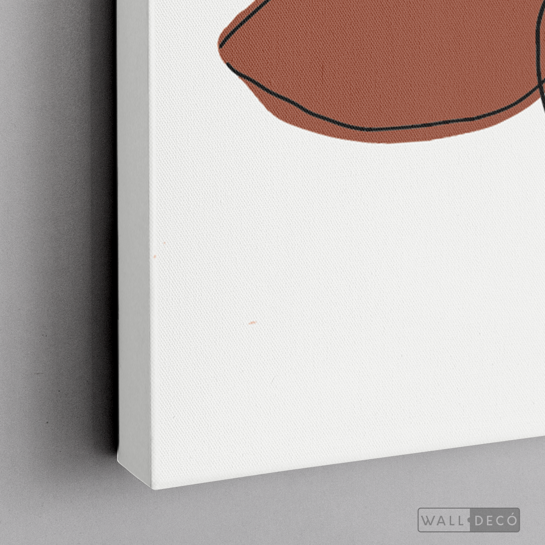 Cuadro Minimalista Cerezas