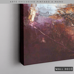 Cargar imagen en el visor de la galería, Arte Pintado a Mano Entre Luz y Rosa Vertical
