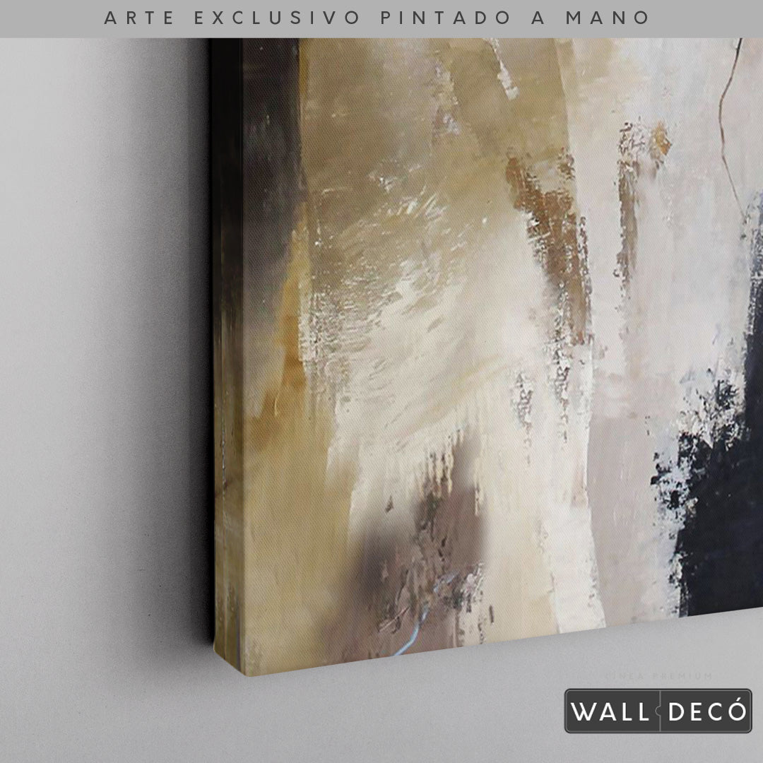 Arte Pintado a Mano Recuerdo Ancestral Vertical
