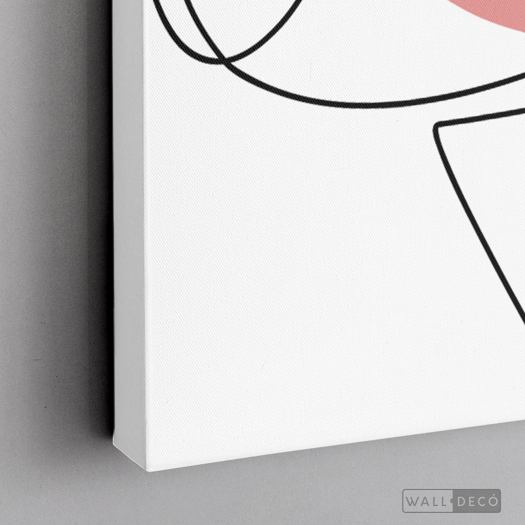 Cuadro Face Lines Eva