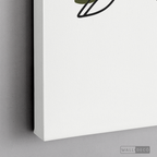 Cuadro Minimalista Durazno