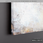 Cargar imagen en el visor de la galería, Arte Pintado a Mano Entre Luz y Rosa Horizontal
