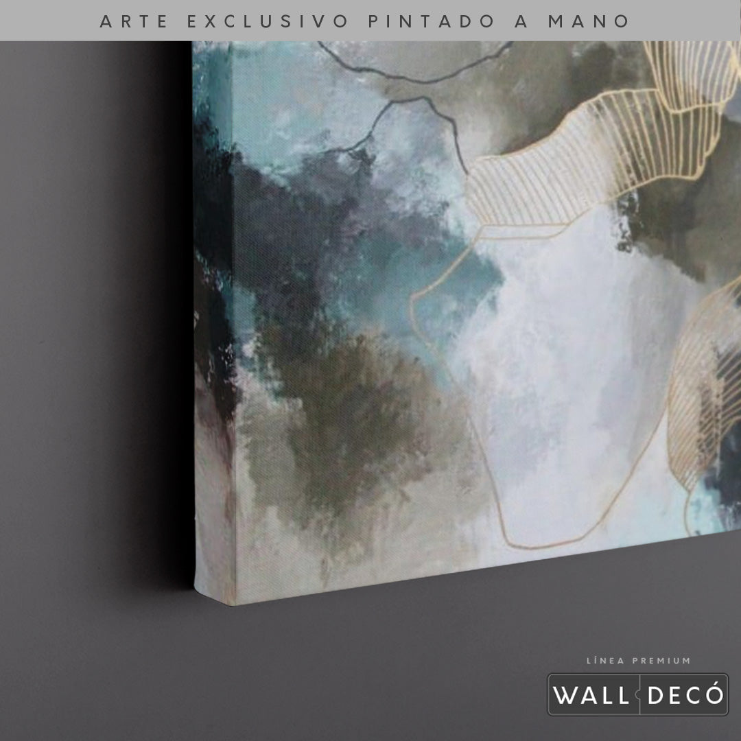 Arte Pintado a Mano Magia del Cielo Horizontal
