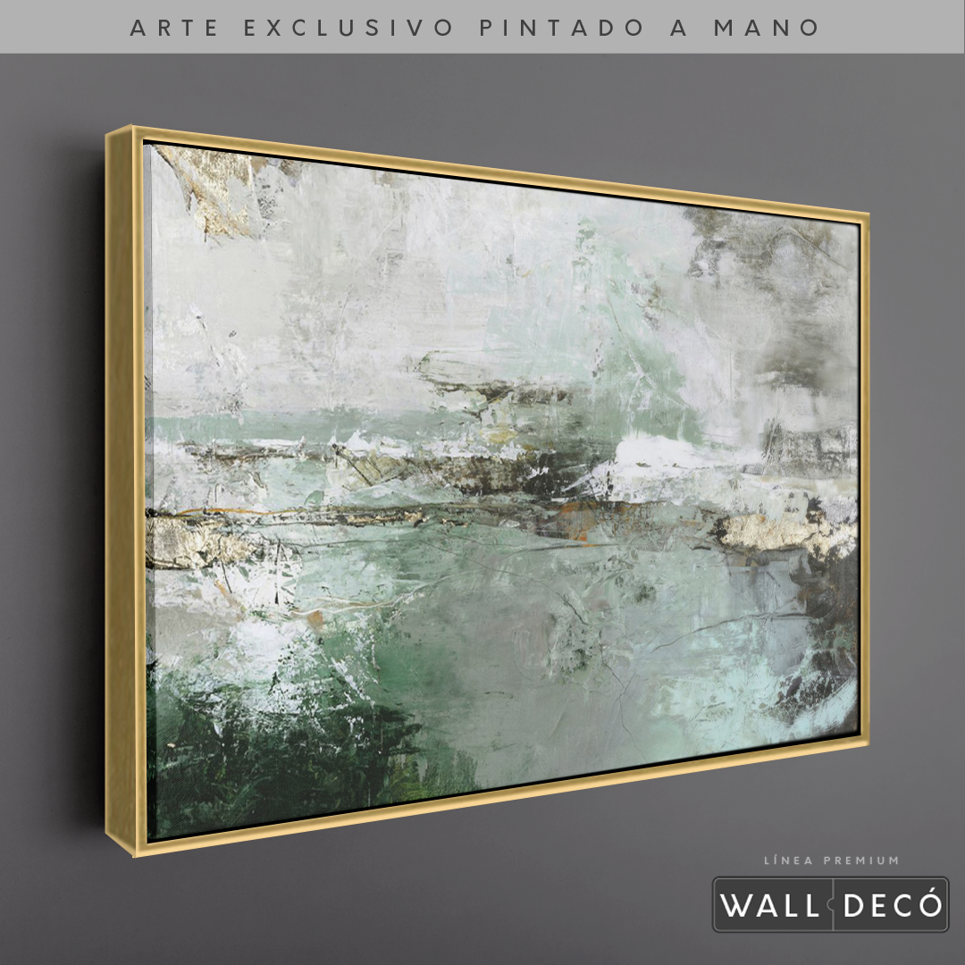 Arte Pintado a Mano Infinitas Sombras Horizontal