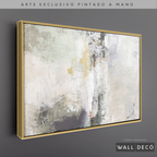 Arte Pintado a Mano Bruma Del Amanecer Horizontal