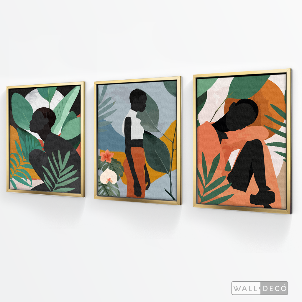Tríptico Mujeres Afro Tropical