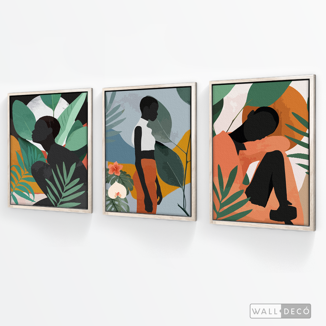 Tríptico Mujeres Afro Tropical