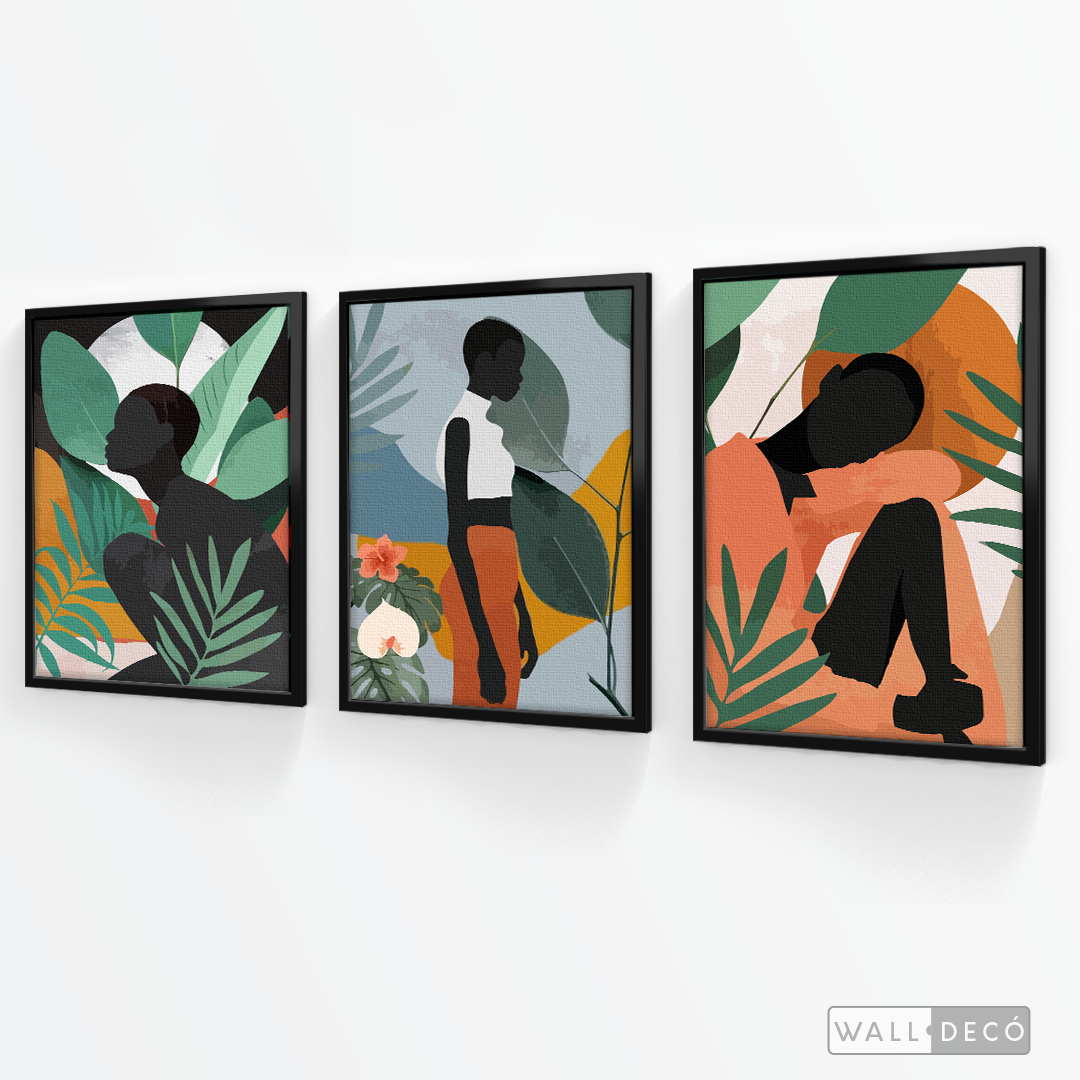 Tríptico Mujeres Afro Tropical