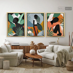 Tríptico Mujeres Afro Tropical