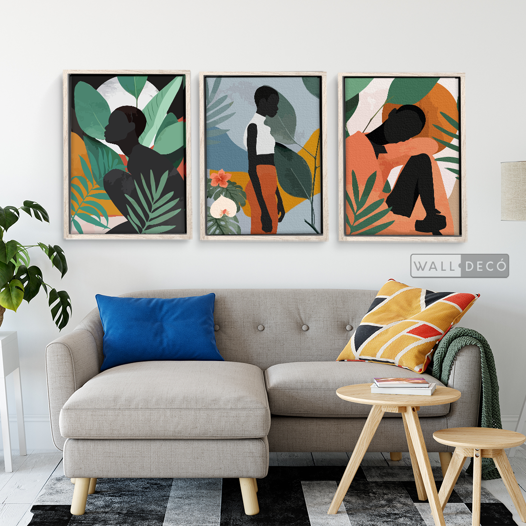Tríptico Mujeres Afro Tropical