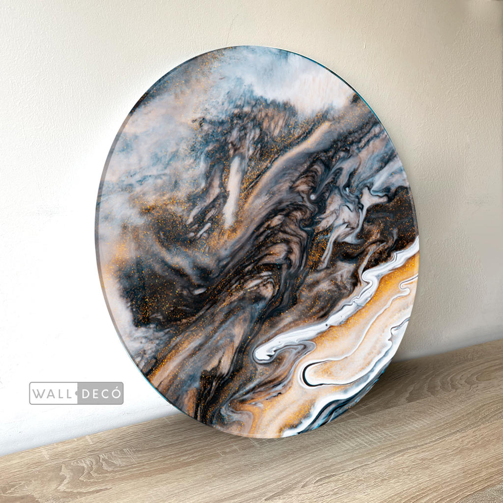Cuadro Circular Fluido Universo
