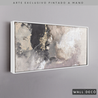 Arte Pintado a Mano Desierto Místico Horizontal
