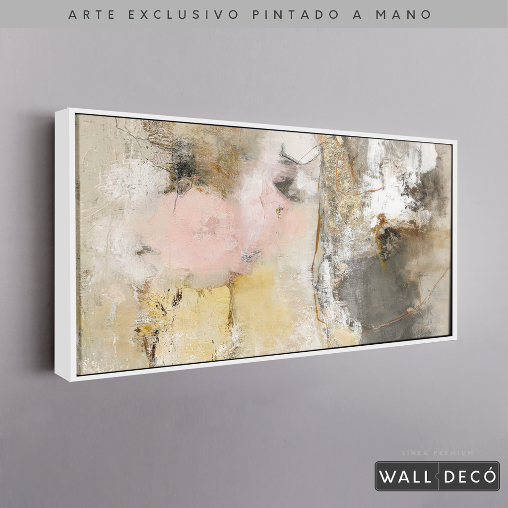 Arte Pintado a Mano Semillas Rotas Horizontal