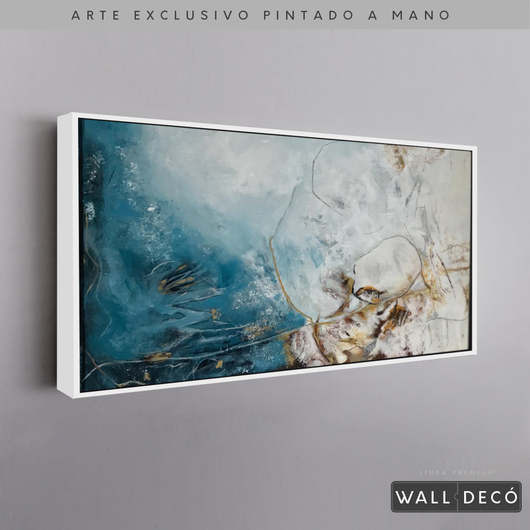 Arte Pintado a Mano Perfume Del Mar horizontal