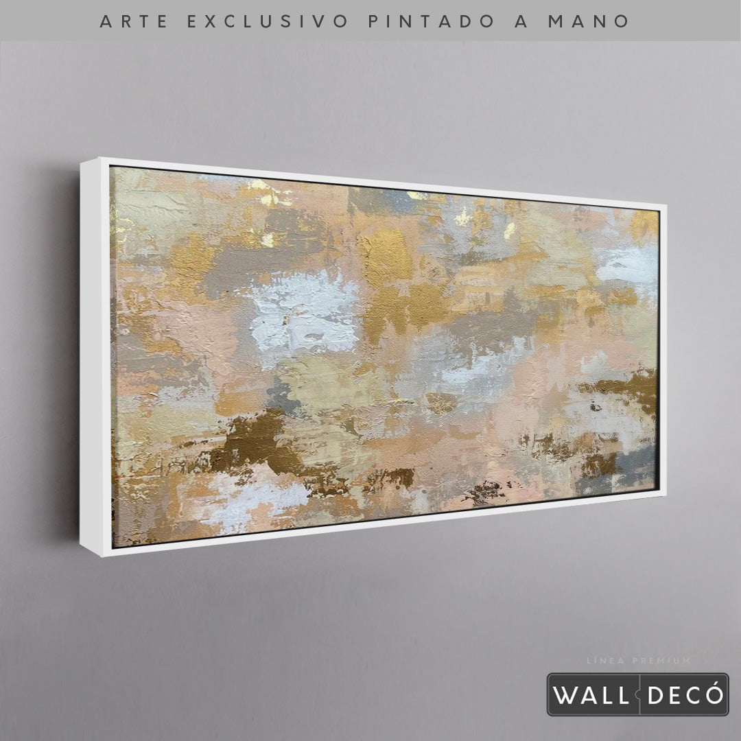 Arte Pintado a Mano Arreboles Horizontal