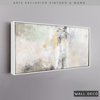 Arte Pintado a Mano Bruma Del Amanecer Horizontal