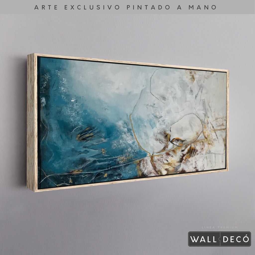 Arte Pintado a Mano Perfume Del Mar horizontal