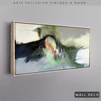 Arte Pintado a Mano Pensamiento Musical Horizontal