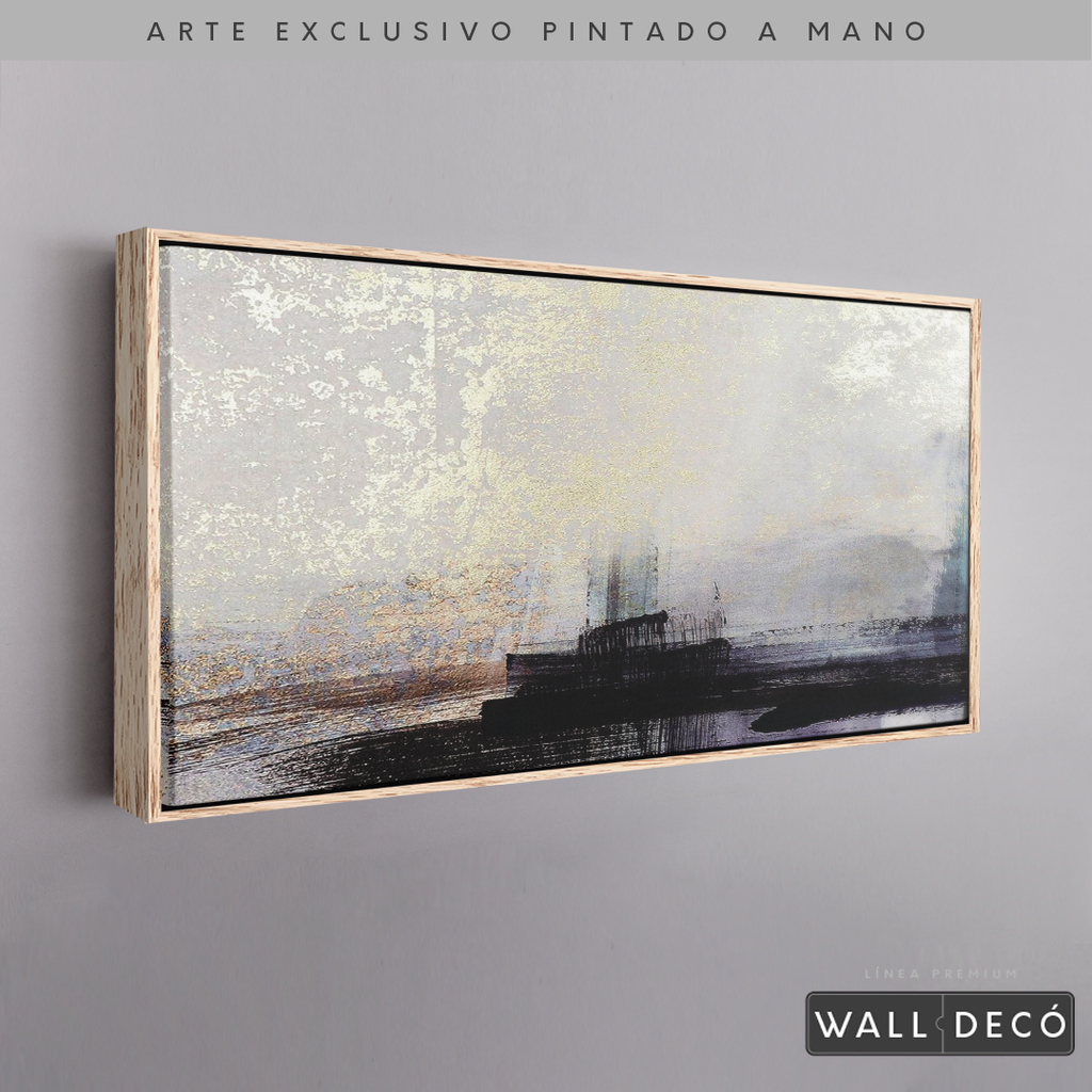 Arte Pintado a Mano Persistencia De La Memoria Horizontal