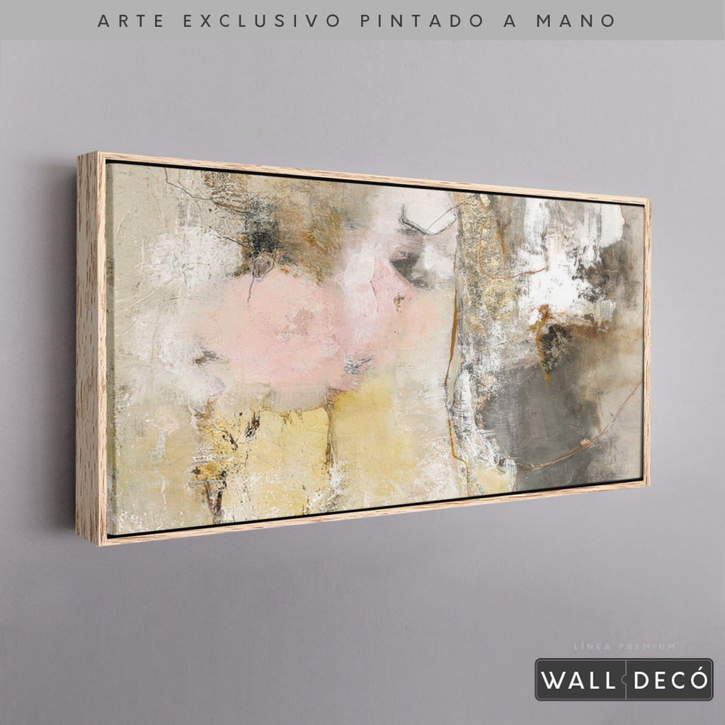 Arte Pintado a Mano Semillas Rotas Horizontal