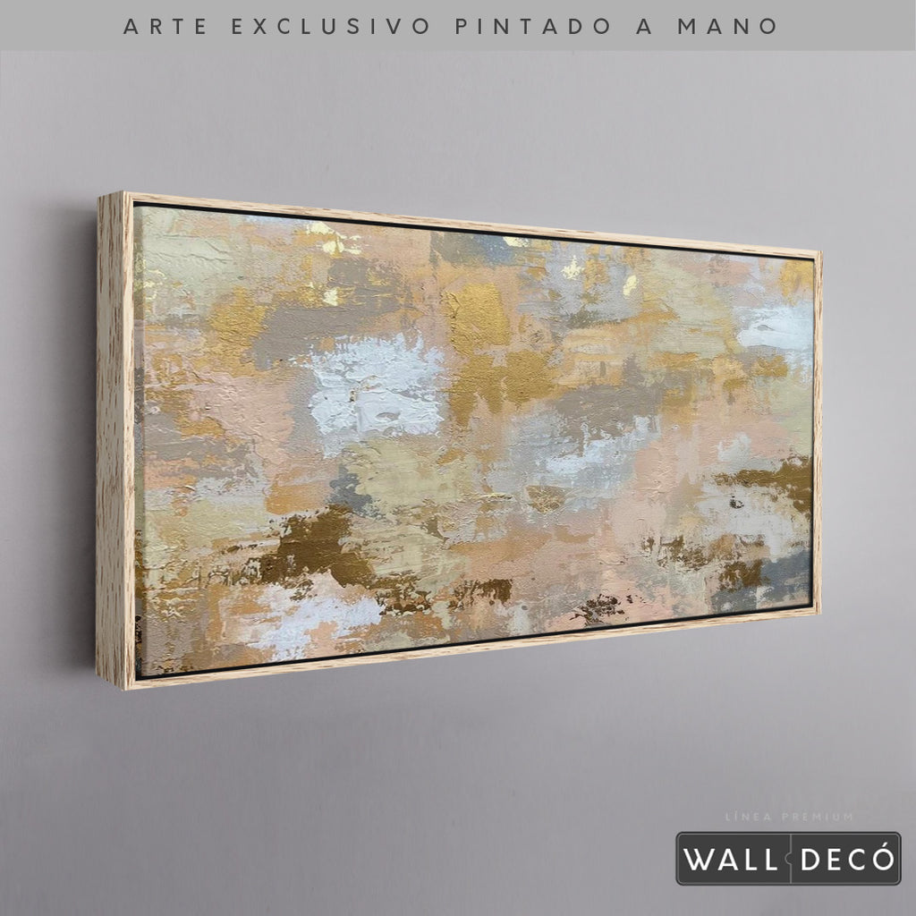 Arte Pintado a Mano Arreboles Horizontal