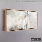 Arte Pintado a Mano Bruma Del Amanecer Horizontal