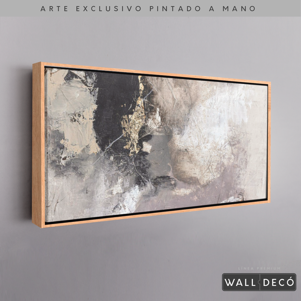 Arte Pintado a Mano Desierto Místico Horizontal