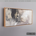 Arte Pintado a Mano Desierto Místico Horizontal