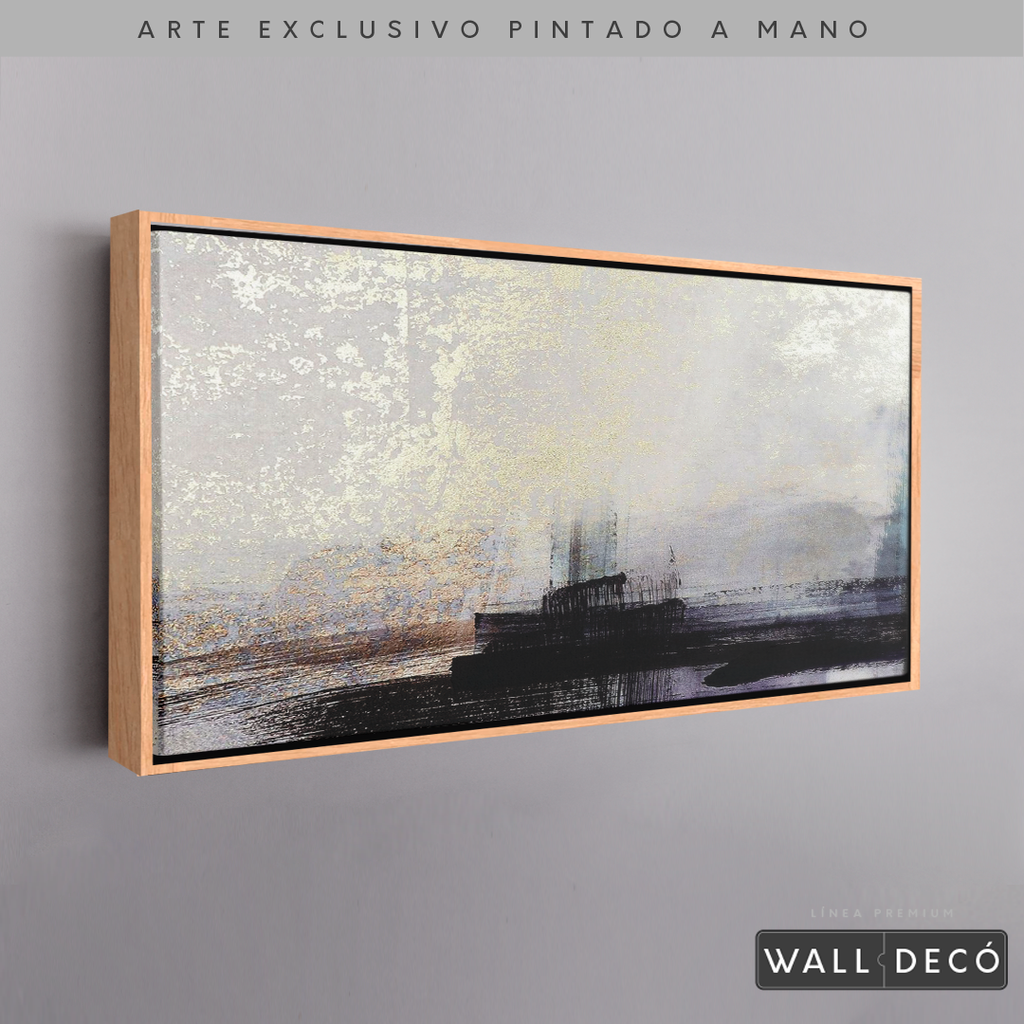 Arte Pintado a Mano Persistencia De La Memoria Horizontal