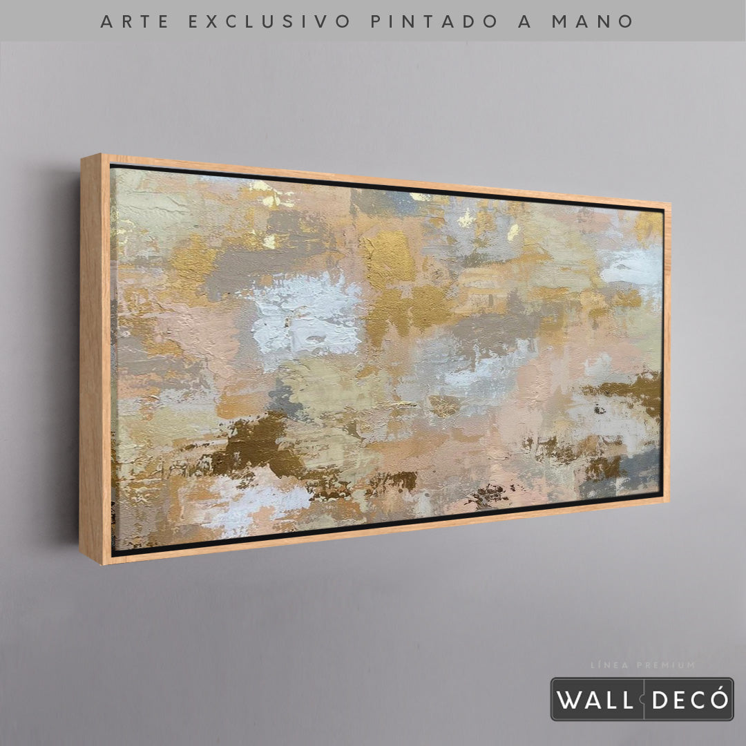 Arte Pintado a Mano Arreboles Horizontal