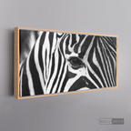 Cuadro Animales Cebra Boho Horizontal