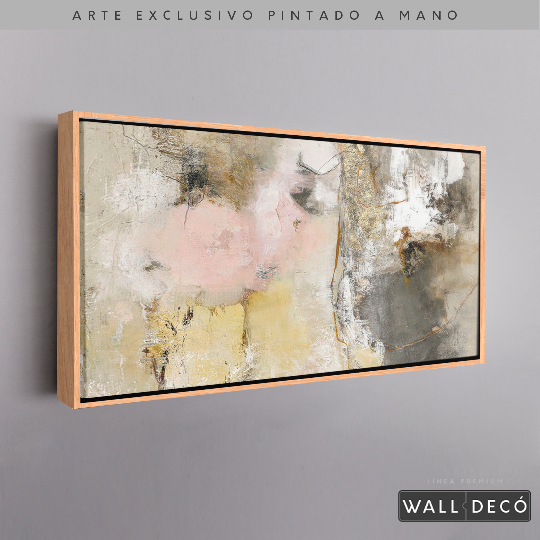 Arte Pintado a Mano Semillas Rotas Horizontal