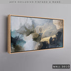 Arte Pintado a Mano Magia del Cielo Horizontal